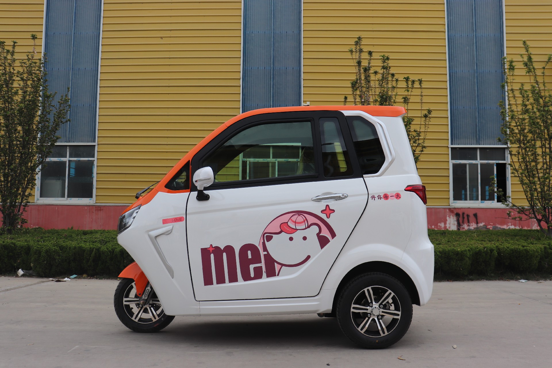 Made In China Roof Hot Sale Adult Electric Tricycle Bike